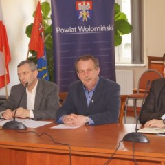 Starosta Kazimierz Rakowski i włodarze gmin z terenu powiatu omówili warunki współpracy inwestycyjnej…