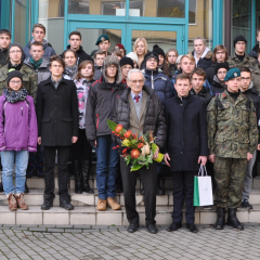 SPOTKANIE STRZELCÓW ZĄBKOWSKICH Z SYNEM ROTMISTRZA