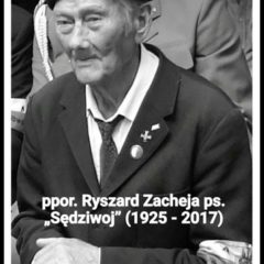 Zmarł ppor. Ryszard Zacheja ps. „Sędziwoj” – jeden z ostatnich już żołnierzy radzymińskiej Armii Krajowej