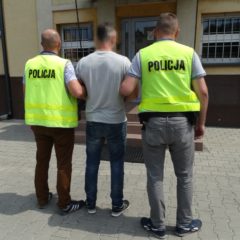 KPP Węgrów – Łochowscy policjanci zatrzymali  podejrzanego o kradzież