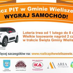 Wielka loteria w Wieliszewie! Rozlicz PIT w gminie i wygraj samochód!!!