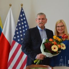 Wizyta Honorowego Obywatela Pułtuska