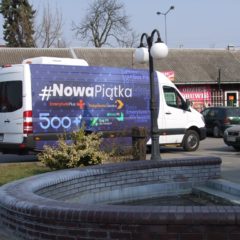 #Nowa Piątka – bus informacyjny zawitał do Łochowa