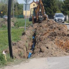 Trwają prace przy budowie wodociągu w miejscowościach Treblinka, Borowe, Boreczek