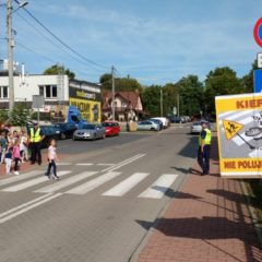 Kronika KPP w Wołominie – „Bezpieczna droga do szkoły” z węgrowskimi policjantami