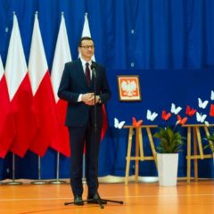 Premier Mateusz Morawiecki złożył wizytę w radzymińskiej „Stalowej Jedynce”