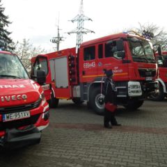 Trzy nowe wozy strażackie trafiły do powiatu wyszkowskiego
