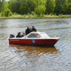 Gminna łódź patrolowa w służbie ekologii i bezpieczeństwa na wodzie