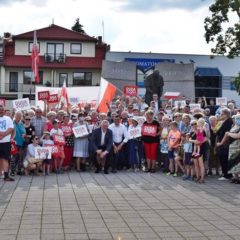 Wiece poparcia prezydentury Andrzeja Dudy w Radzyminie, Wołominie i Tłuszczu