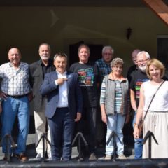Delegacja Koła Żołnierzy Rezerwy Miasta Meppen z wizytą w gminie Wąsewo