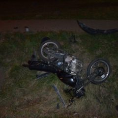 15-letni motocyklista ranny w wypadku na krajowej 62