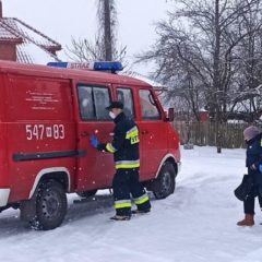 Strażacy OSP Zaręby Kościelne wspierają Narodowy Program Szczepień