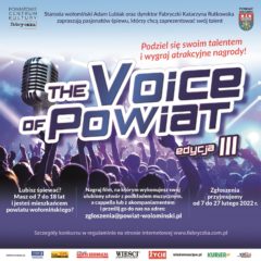 THE VOICE OF POWIAT III EDYCJA STARTUJE