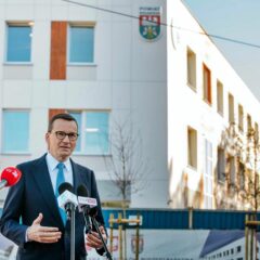 Rozbudowywany szpital w Wołominie pierwszym przystankiem na trasie Premiera Mateusza Morawieckiego