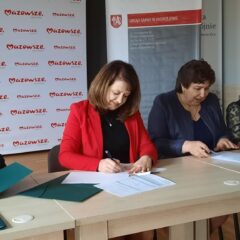 Podpisanie umów w ramach Instrumentu Wsparcia Zadań Ważnych dla równomiernego rozwoju Województwa Mazowieckiego.