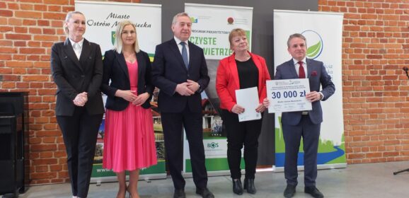 Ostrów Mazowiecka otrzymała dotację na działania edukacyjne z Wojewódzkiego Funduszu Ochrony Środowiska i Gospodarki Wodnej