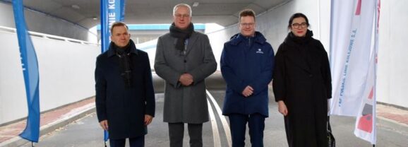 Tunel w Kobyłce oficjalnie oddany do użytku!