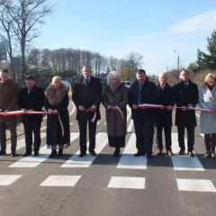 Przecięciem wstęgi oficjalnie otwarto drogę powiatową Stoczek – Stare Lipki