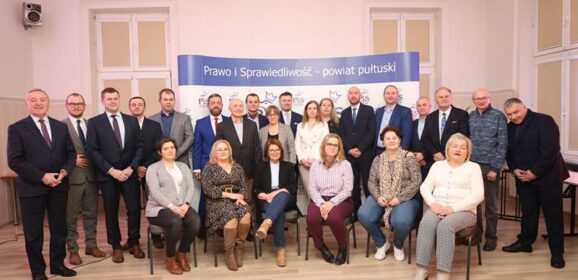 Prezentacja kandydatów Prawa i Sprawiedliwości do Rady Powiatu Pułtuskiego