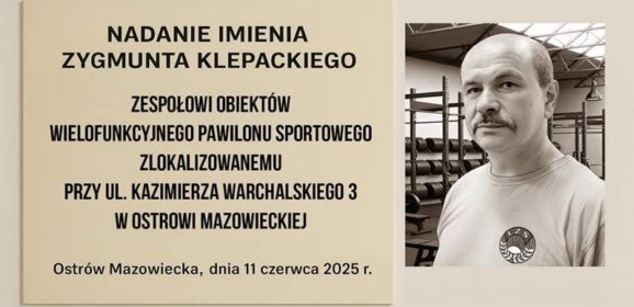 Upamiętniono zasłużonego trenera i działacza sportowego Zygmunta Klepackiego