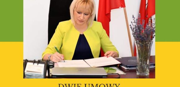 Burmistrz Ząbek podpisała umowy na termoizolację budynków szkolnych