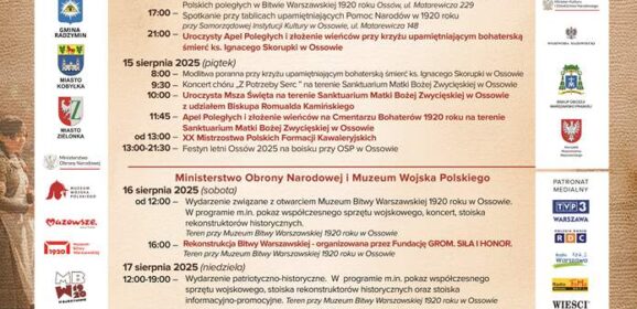 105. Rocznica Bitwy Warszawskiej 1920 roku