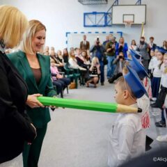 Małżonka Prezydenta RP pani Marta Nawrocka odwiedziła Szkołę w Liwie