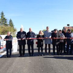 Otwarcie mostu w Gminie Zaręby Kościelne