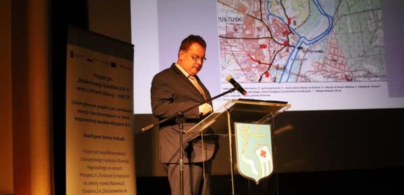 Konferencja inaugurująca projekt pn. „Modernizacja kanałów A, B i C – wraz z infrastrukturą – część B”