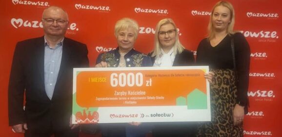 I miejsce na Mazowszu w kategorii Mazowsze dla Sołectw
