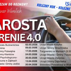 Nowy rok, nowa energia: Rusza 4.edycja akcji „Starosta w terenie”