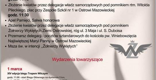 Narodowego Dnia Pamięci Żołnierzy Wyklętych Ostrów Mazowiecka