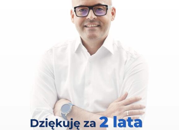 Starosta Arkadiusz Werelich podsumowuje dwa lata intensywnej pracy dla mieszkańców Powiatu Wołomińskiego