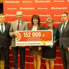 152 tys. zł pozyskane z budżetu Samorządu Województwa Mazowieckiego dla Gminy Brańszczyk