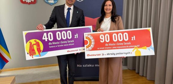 Podpisano umowy na wsparcie ważnych inwestycji i inicjatyw w Gminie Serock