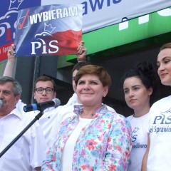 BEATA SZYDŁO – posłanka PiS i kandydatka na premiera RP odwiedziła Wyszków