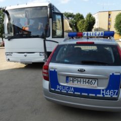 Policyjne kontrole autobusów przed wycieczkami