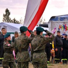 Strażacy Sekcji Lotniczej OSP Nadma w hołdzie Pilotom Brygady Pościgowej 1939 r. z Zielonki!