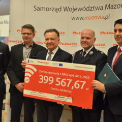 PONAD 5,3 MLN ZŁ DLA 13 OCHOTNICZYCH STRAŻY POŻARNYCH NA MAZOWSZU