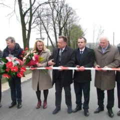 Nowo oddana droga w Przykorach spełnieniem marzeń mieszkańców