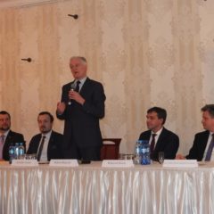 Z wicepremierem Jarosławem Gowinem porozmawiali  „o przyszłości powiatu” i nie tylko…