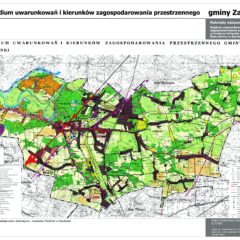 Zabrodzie ze Studium Uwarunkowań i Kierunków Zagospodarowania Przestrzennego Gminy