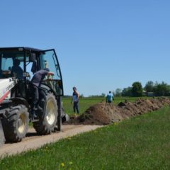 Ruszyła budowa sieci wodociągowej wraz z przyłączami w ramach projektu obejmującego miejscowości: Orło, Niegowiec, Daniłowo Parcele, Daniłówka Druga, gminy Małkinia Górna.