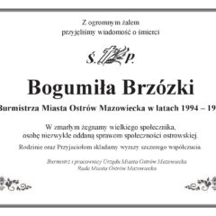 Zmarł Bogumił Brzózka