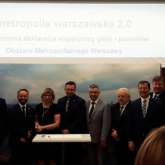 Podpisanie deklaracji Obszaru Metropolitarnego!