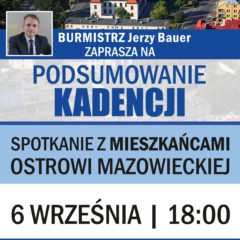 Zapraszamy na podsumowanie kadencji