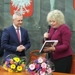 Minister Cyfryzacji Marek Zagórski w Węgrowie