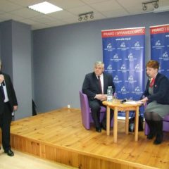Poseł Teresa Wargocka rozmawiała w Wyszkowie o „piątce Kaczyńskiego”
