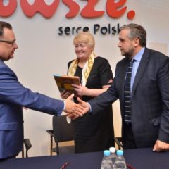 PODPISANIE UMOWY NA DOFINANSOWANIE PRZEBUDOWY DROGI GŁODOWO – PRZEMIAROWO