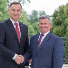 Dzień Samorządu Terytorialnego u Prezydenta Andrzeja Dudy w Belwederze